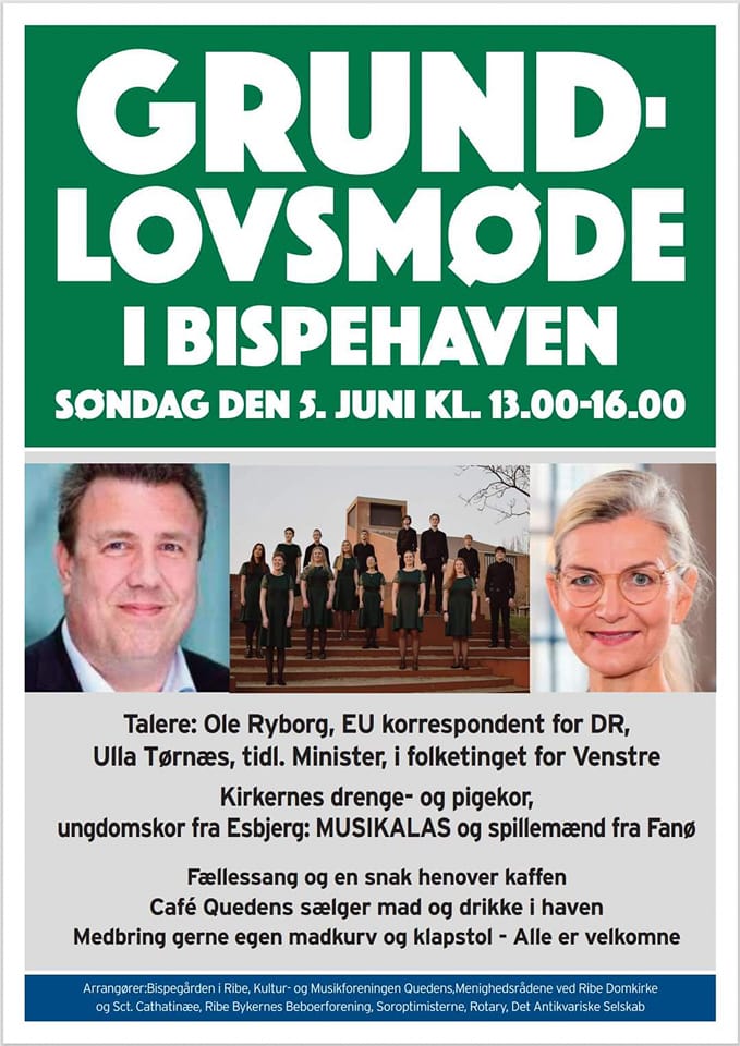 plakat, grundlovsmøde